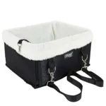 Luksus biltaske m. lammeskind | 2 str. | OUTLET